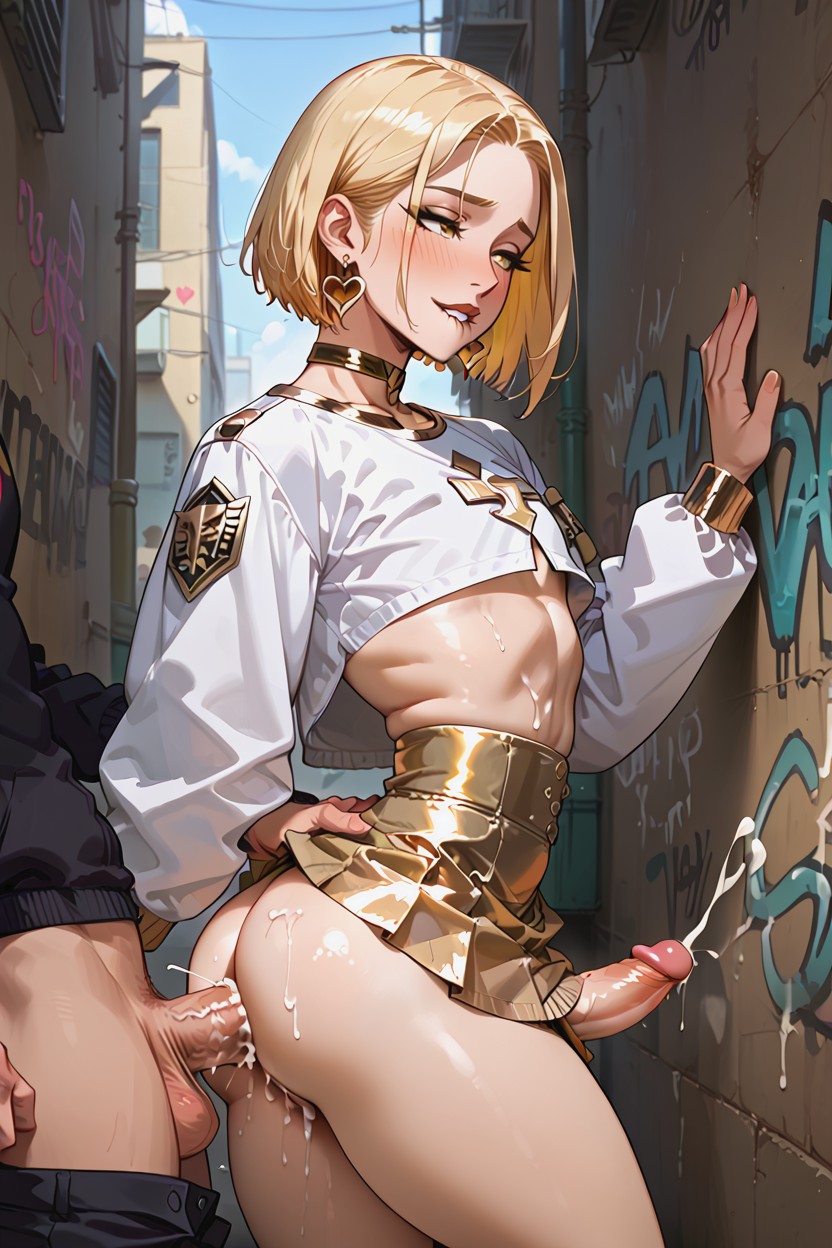 Short Length, Cum Dripping, Ass Banging Hentai AI Porn