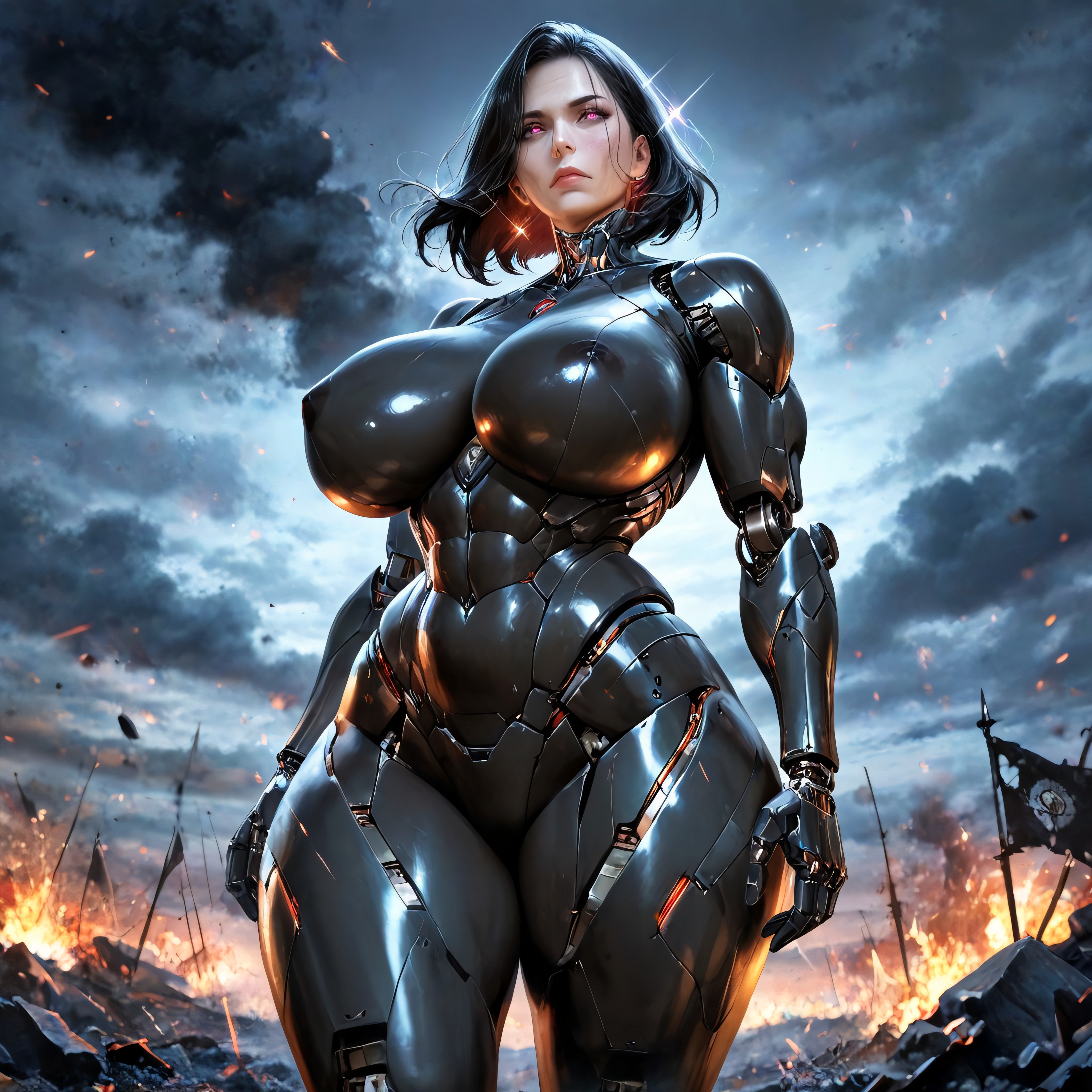 Slicked, Sparkle Fire In The Air, Battlefield Hentai AI Porn