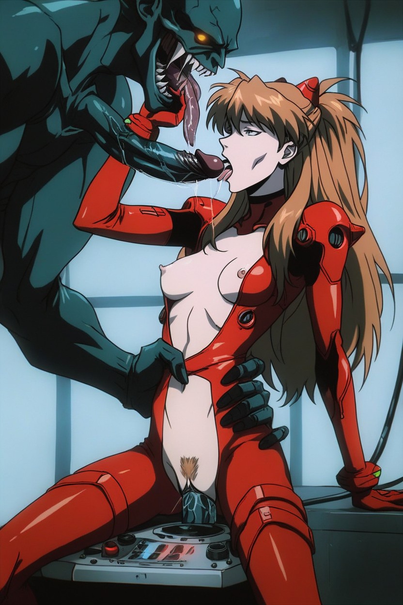 Side View, Drooling, Motion Lines Hentai AI Porn