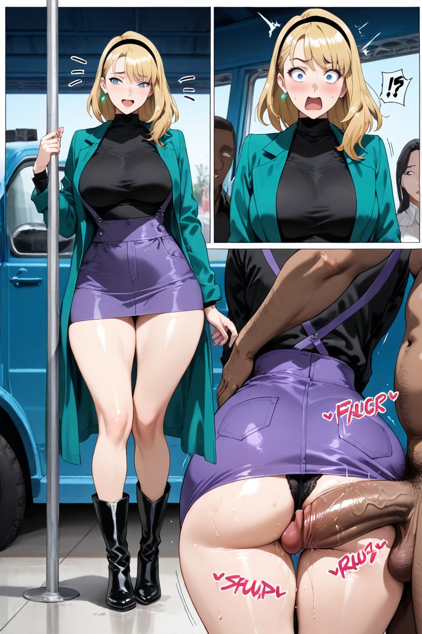 Large Breast, Wet Vagina, Nervous Hentai AI Porn