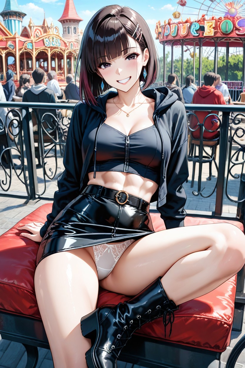 Skinny, Happy, Super Beautiful Hentai AI Porn