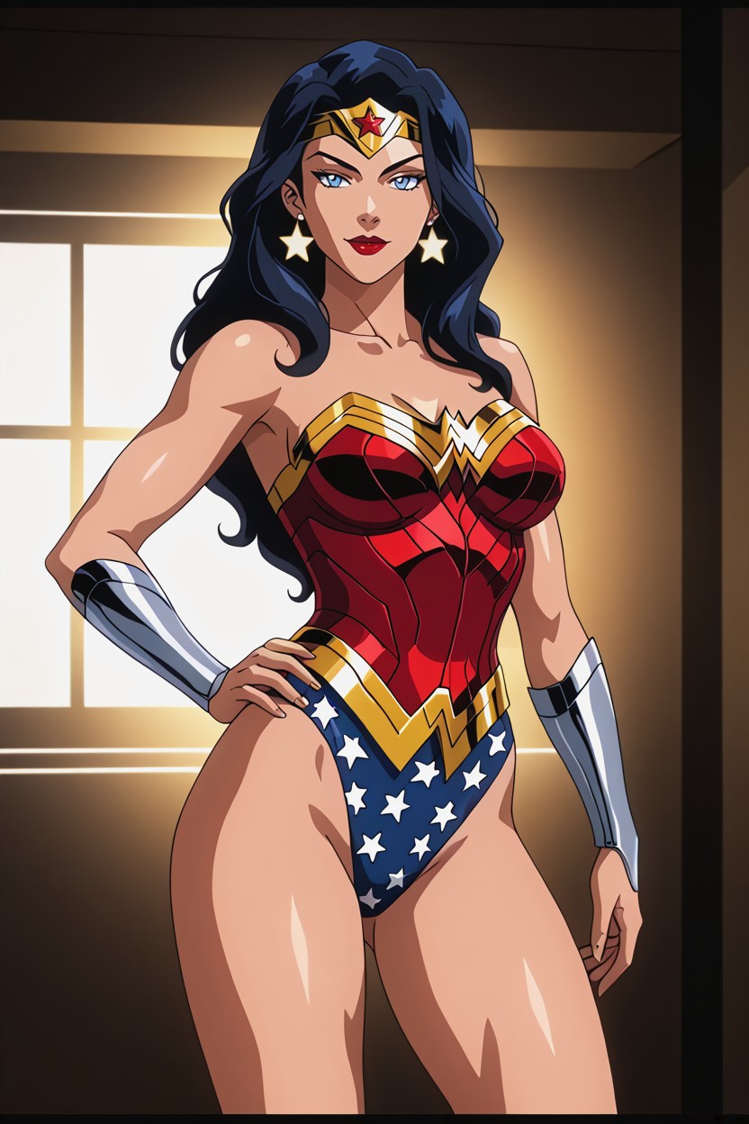 Simple Lined Art, Timms Art Style, Skin Tone For Whole Body With Highlights Porno IA Hentai