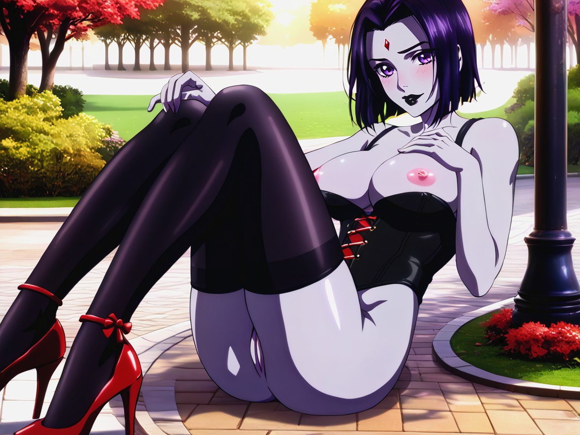 High Resolution, Normal Lighting, Femenino Hentai IA