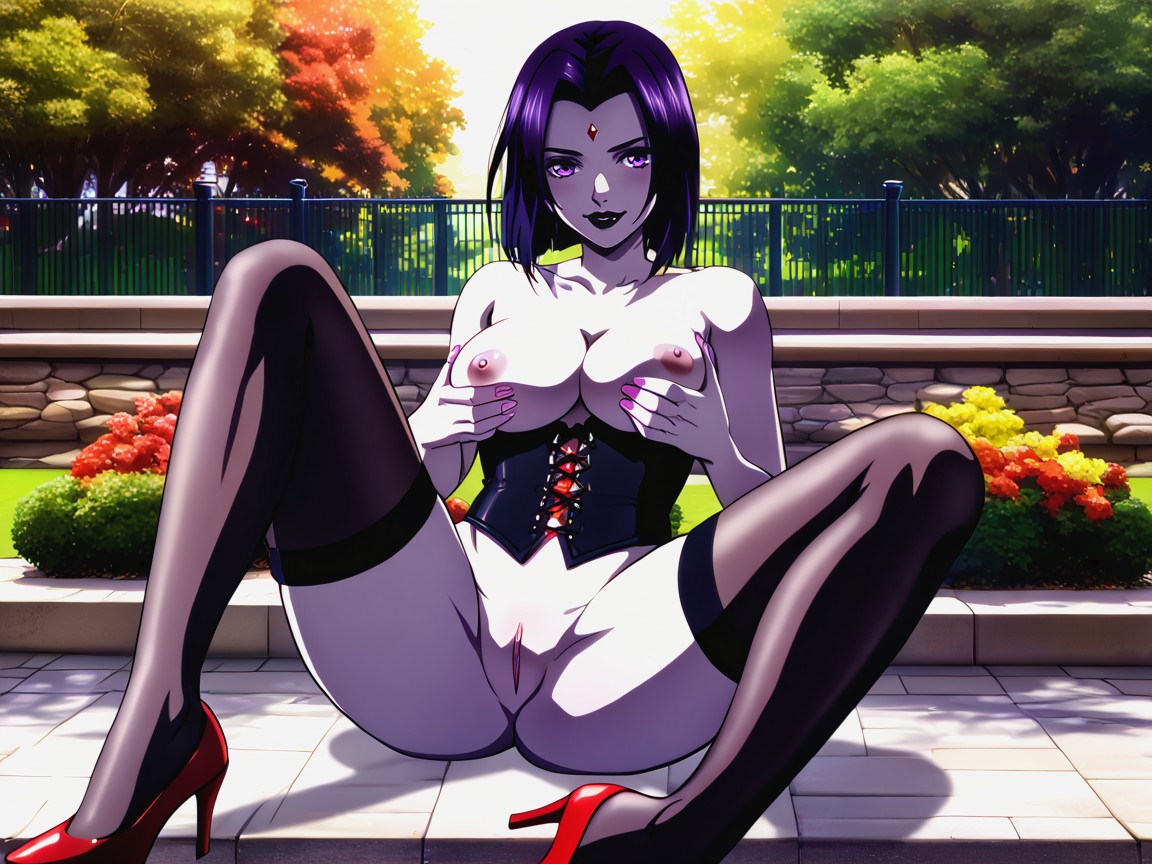 Femenino, Mouth Exposed, No Writing Hentai IA