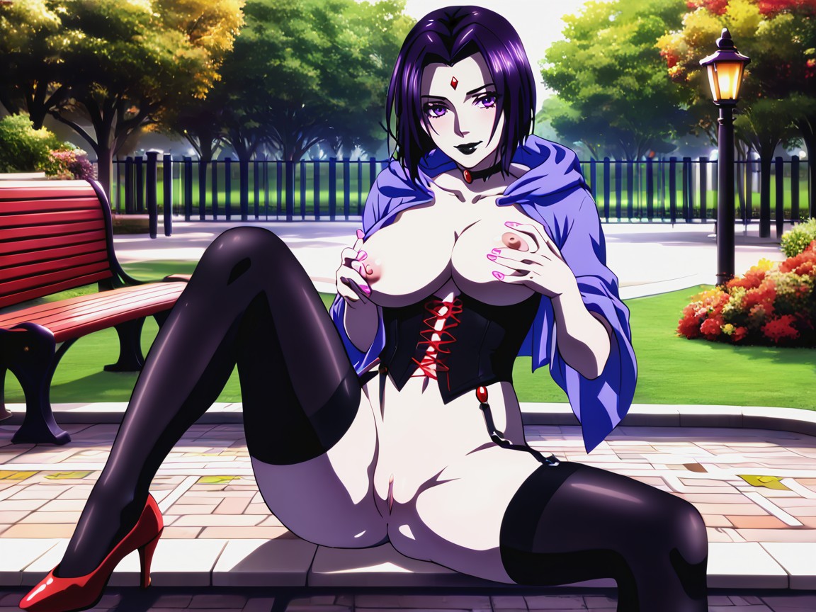 No Male, Exposed Pussy, Detailed Hands 헨타이 AI 포르노