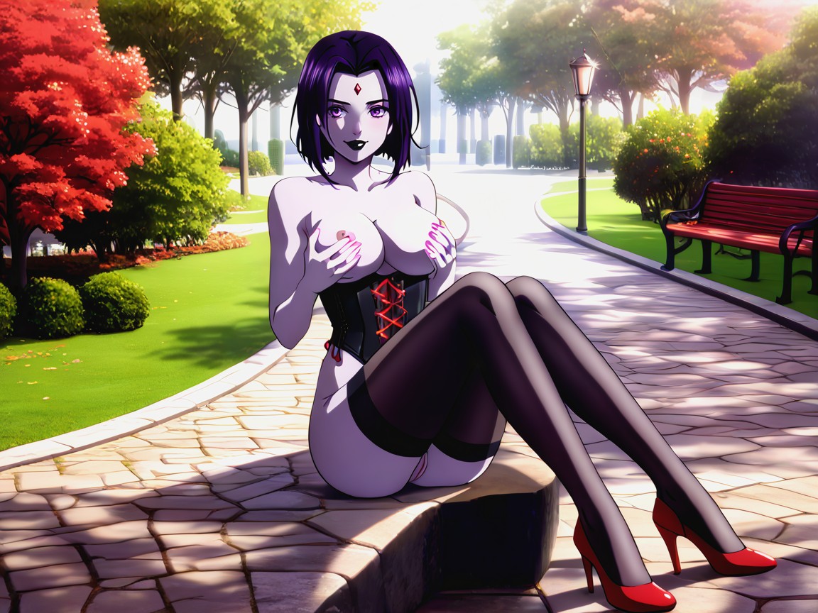 Sein Massif, No Male, Black Lipstick Porno IA Hentai