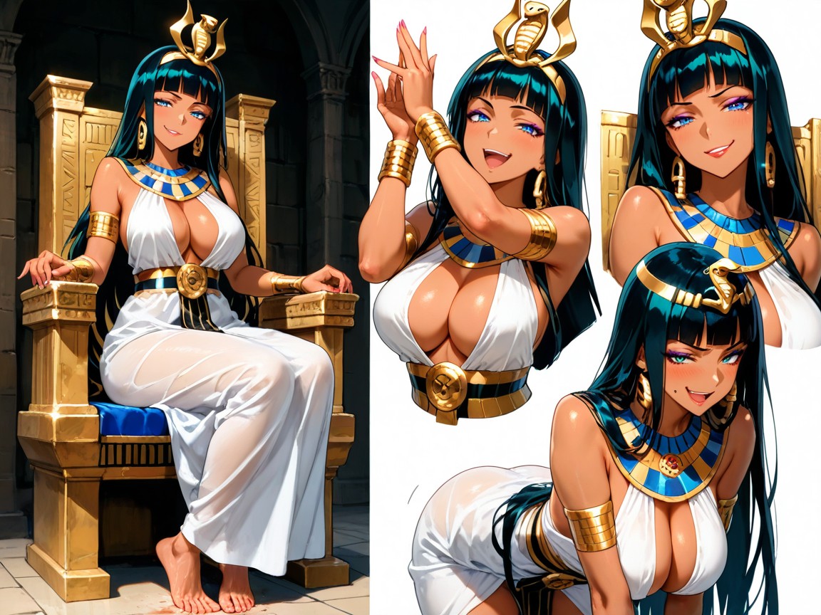 Pechos Grandes, Reír, Superior Hentai IA