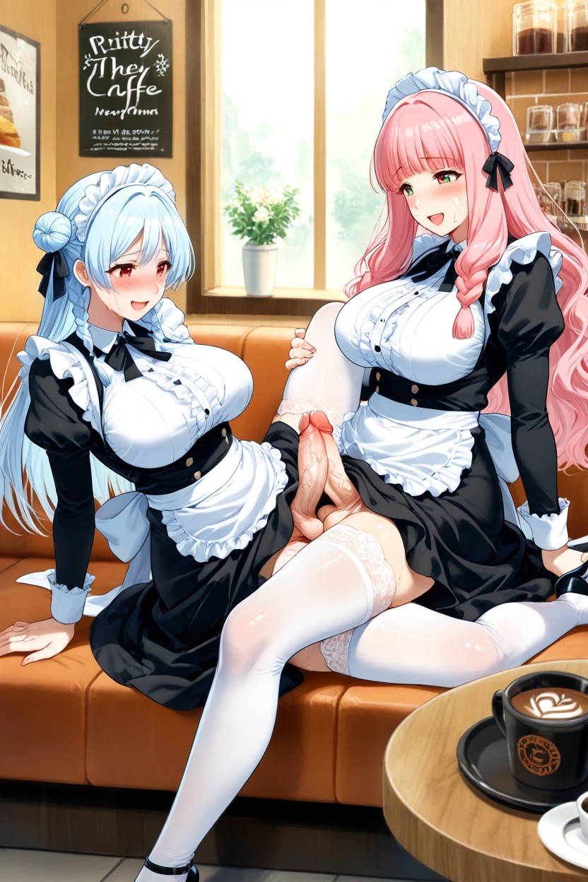 Detailed, French Maid, Sunlight From Window Hentai AI Porn