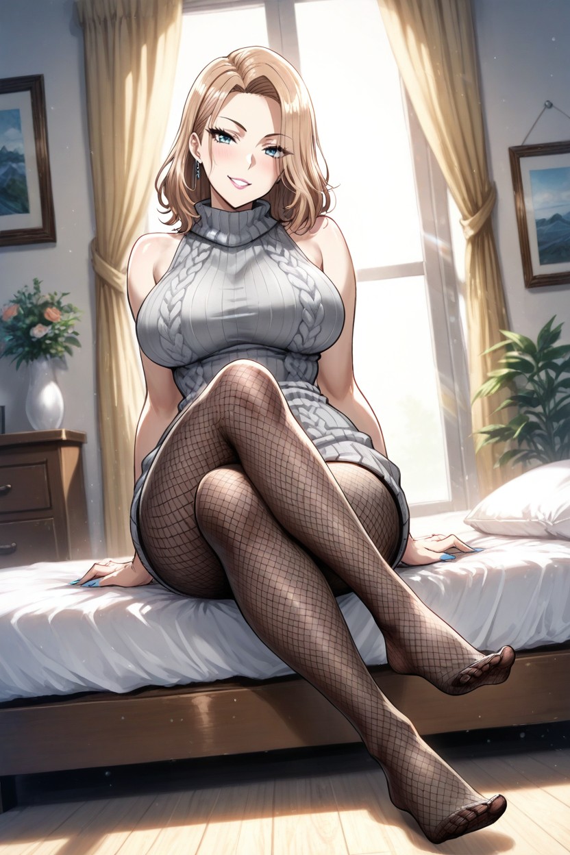 Model Body, Sunlight, Ultra Detailed Hentai AI Porn