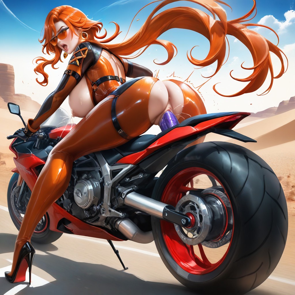 K, Extremely Long Legs, Detailed Gobi Desert Hentai AI Porn