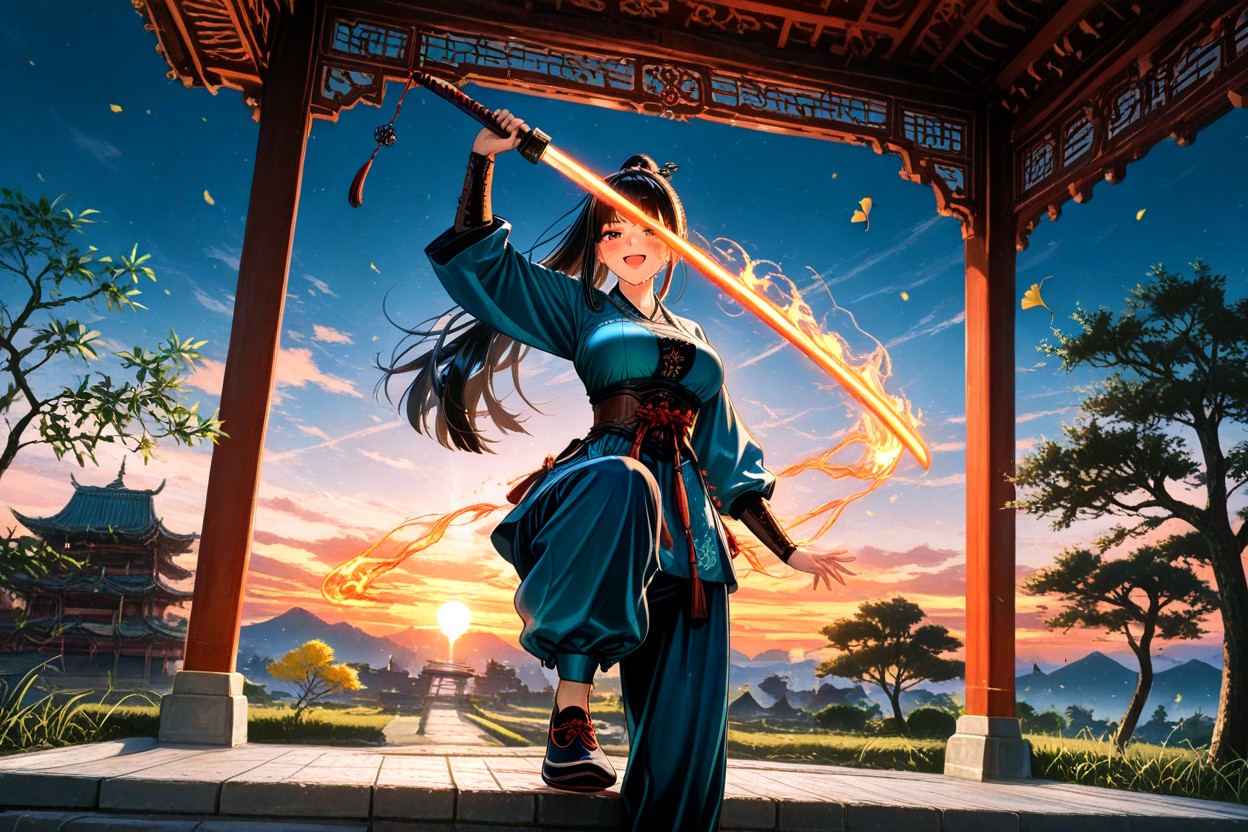 Immersive, Ultra Detailed, Kungfu Stance Hentai AI Porn