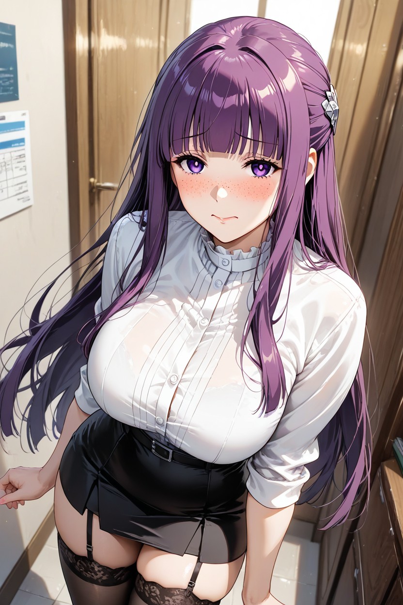 Highly Detailed Face, Ultra Hd, Blushing Hentai AI Porn