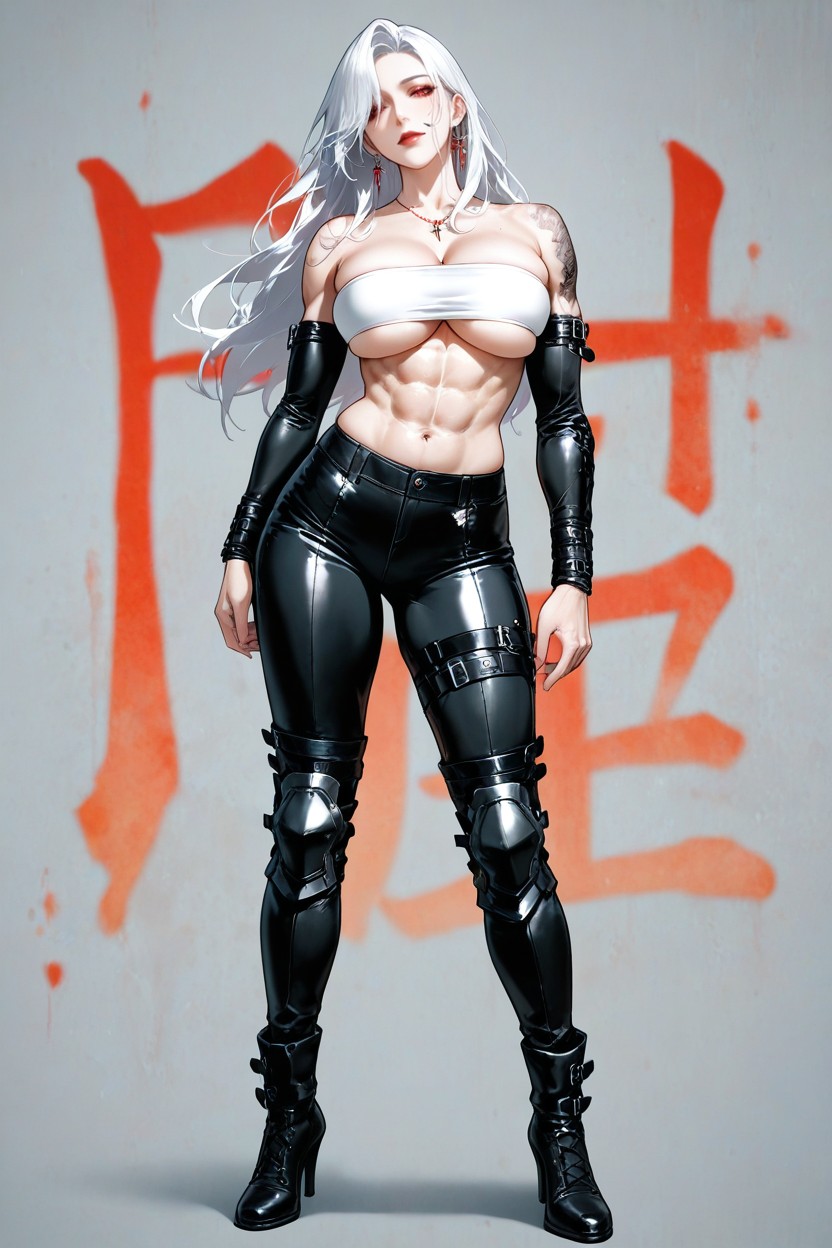 Black Claw, Tilt Head Back, Beautiful Details Hentai AI Porn