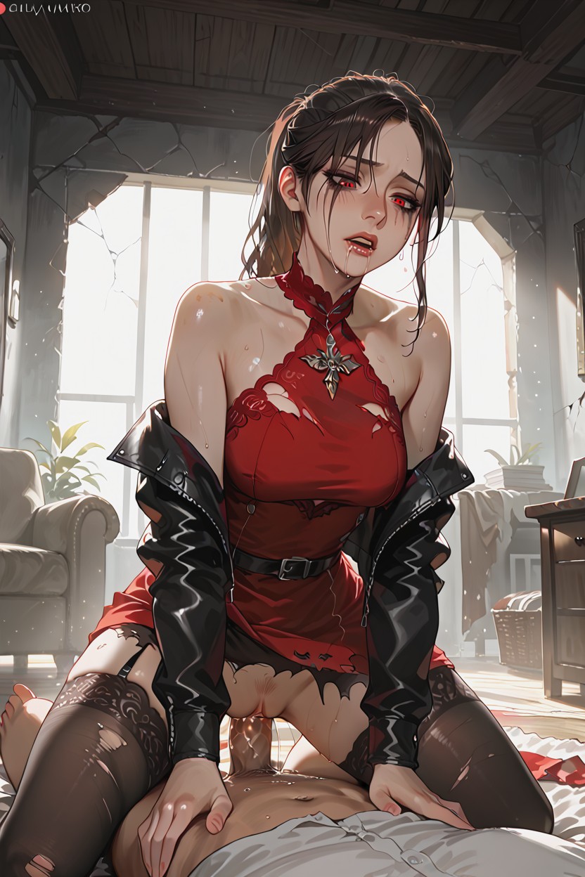 Low Lighting, Rough Sex, Wide Angle Hentai AI Porn