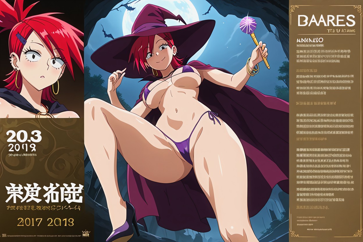 Leg Spread, Naked, Anime Style Hentai AI Porn