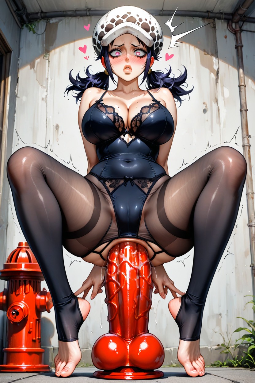 High And Tight Twintails, Reverse Cowboy Stand, Like Levitating Hentai AI Porn