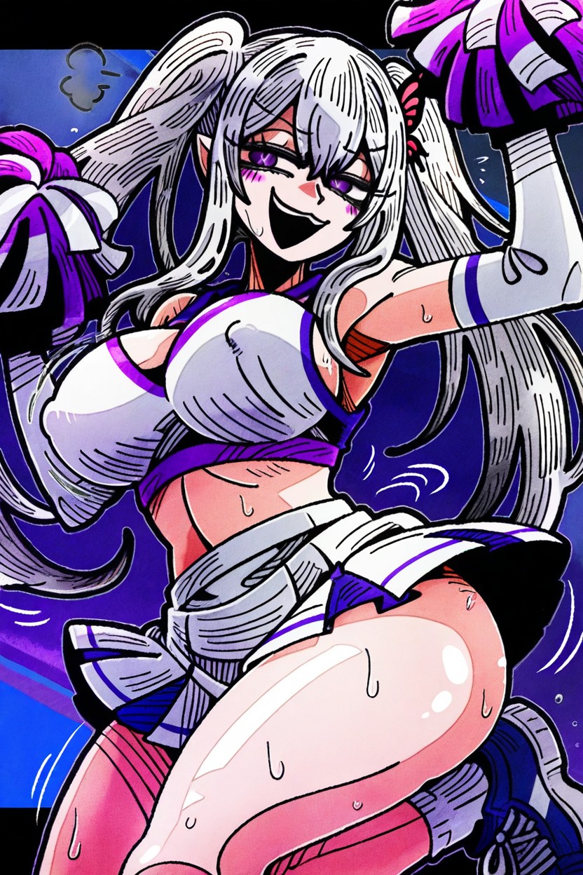 Perfect Ass, Ultra Detailed, Smug Hentai AI Porn