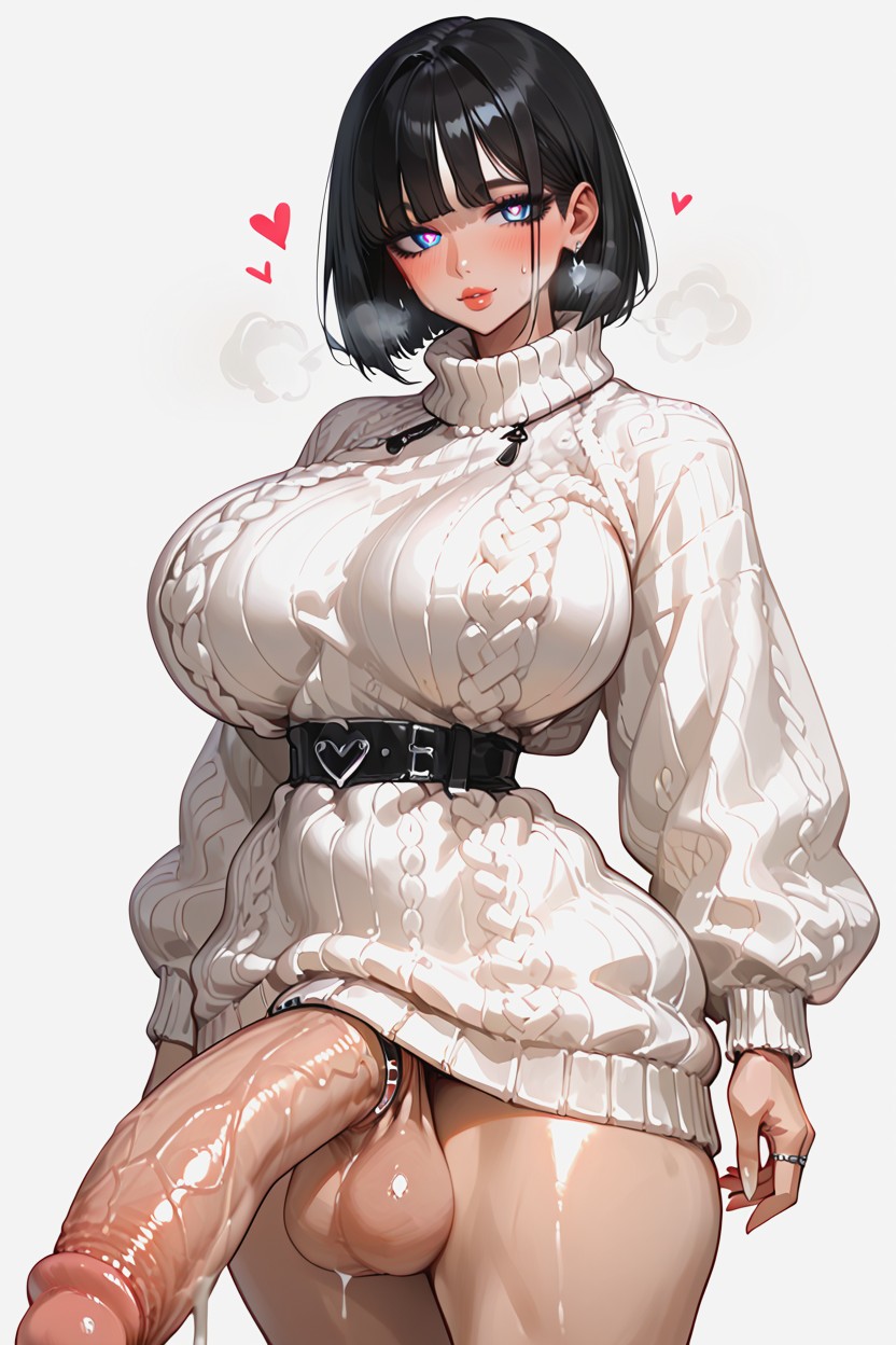 Muscular, Massive Ass, Futanari Hentai AI Porn