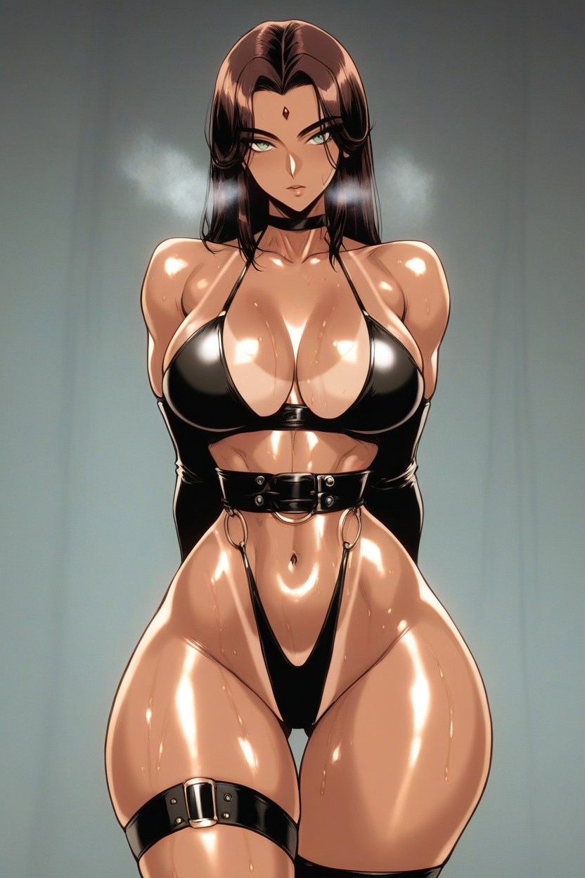 Black Choker, 18+, Wide Hips Hentai AI Porn