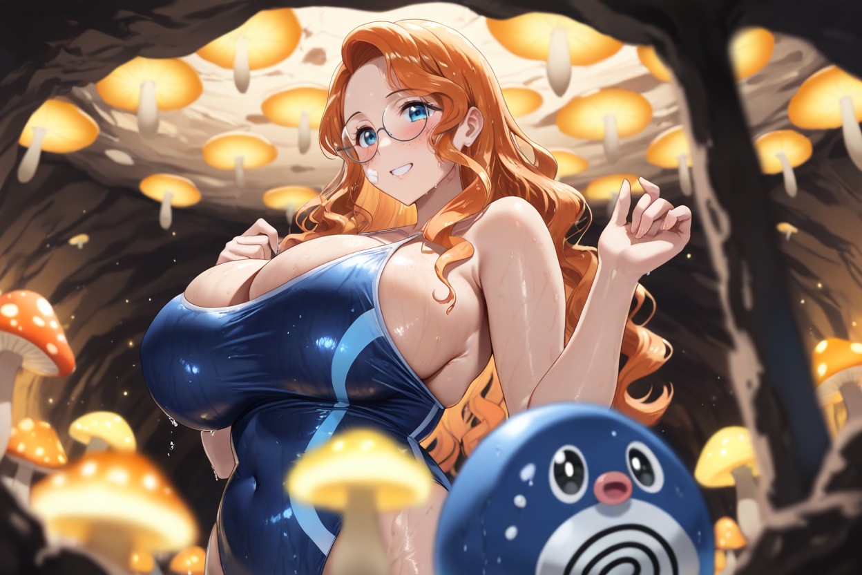 Blue Eyes, Freckles, All Smiling Hentai AI Porn