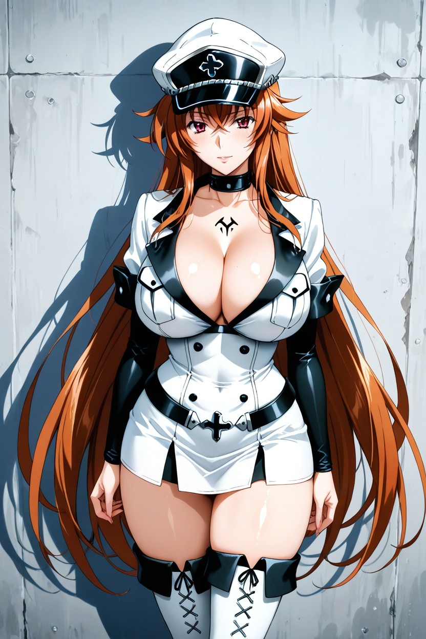 Hair, Big Breasts, Peaked Cap Hentai AI Porn