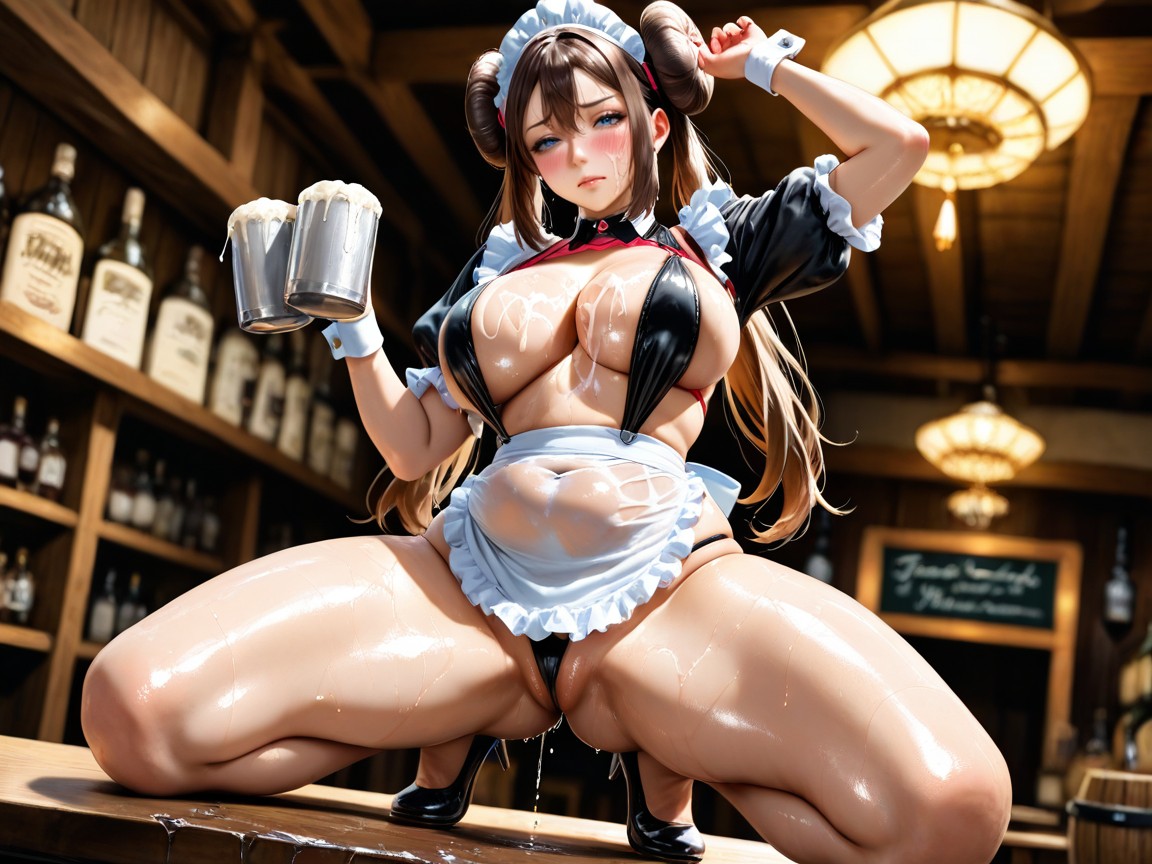 Uncensored, Scenery, Thighs Oily Hentai AI Porn