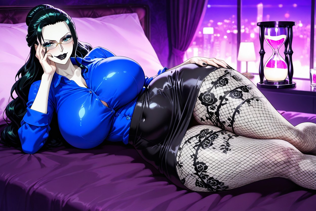 Hourglass Body, Shiny Skin, High Resolution Hentai AI Porn