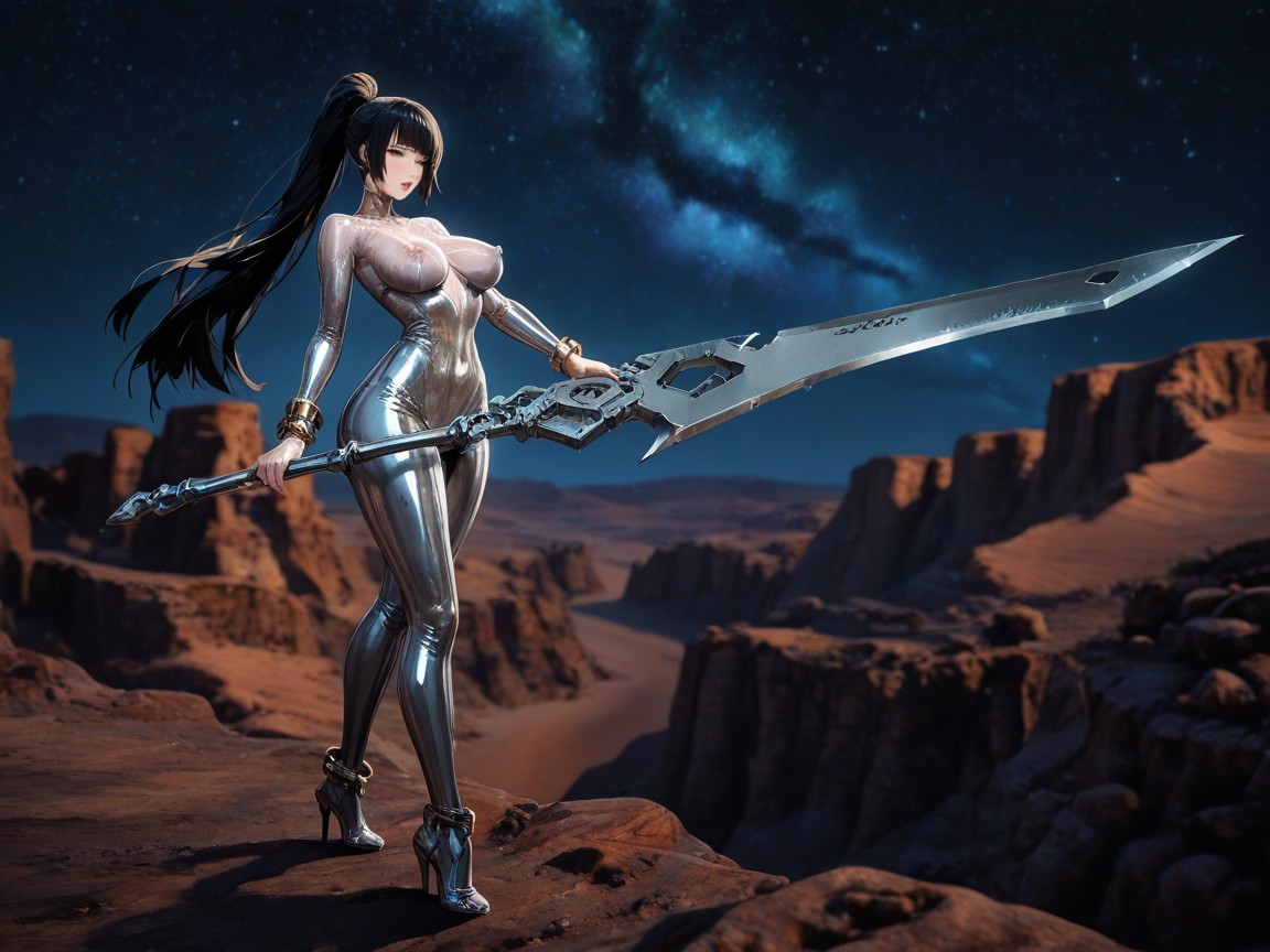 Very Aesthetic, Soft Depth Of Field, Massive Eyes Hentai AI Porn