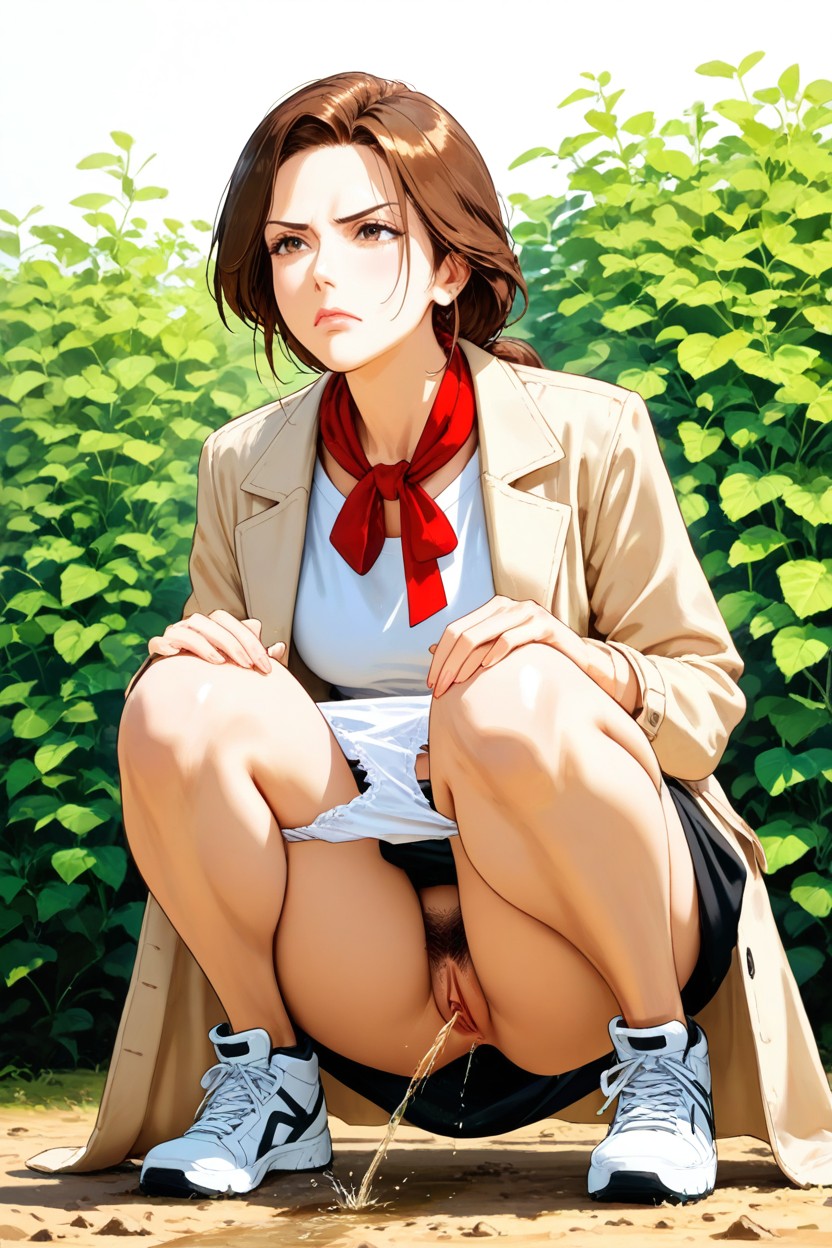Outdoors, Soft Shadows, Looking Ahead Hentai AI Porn
