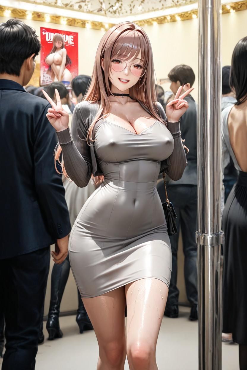 Pale Skin, Sweaty, Photorealistic Hentai AI Porn