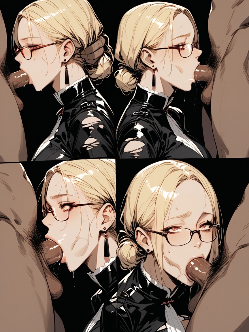 Imminent Gangbang, Comic Panel, With Open Eyes Hentai AI Porn
