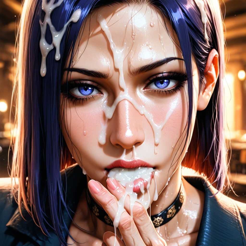 Dynamic Lighting, Sharp Focus, Detailed Cum Hentai AI Porn