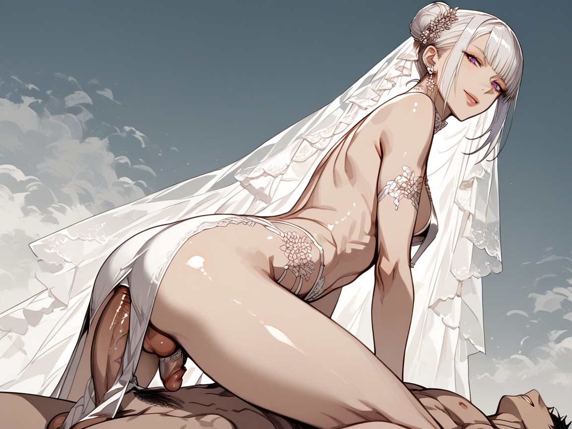 Cute, Yin From Darker Than Black, Medium Length Hentai AI Porn