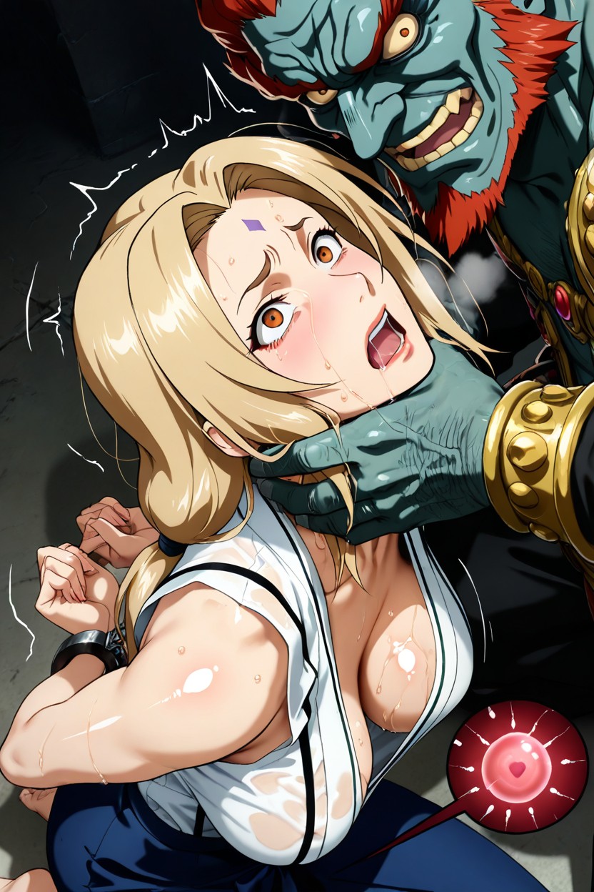 Clothes Accurate To Anime, One Breast Out, Hardcore Hentai AI Porn