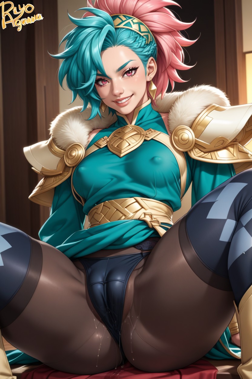Peri From Fire Emblem, Blue Hair, Cameltoe Hentai AI Porn