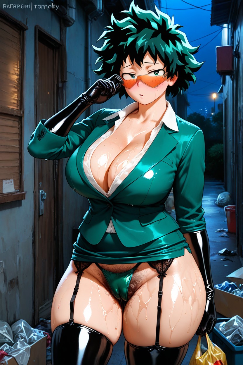 Tired Face , Trash Everywhere, Horny Hentai AI Porn