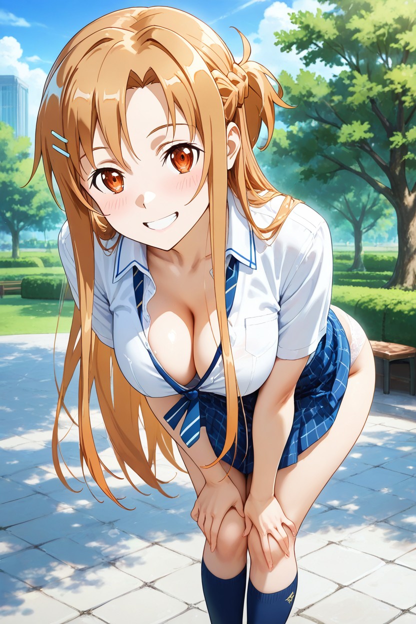 Beautiful Toned Legs, Beautiful Hairpins, Pure Hentai AI Porn