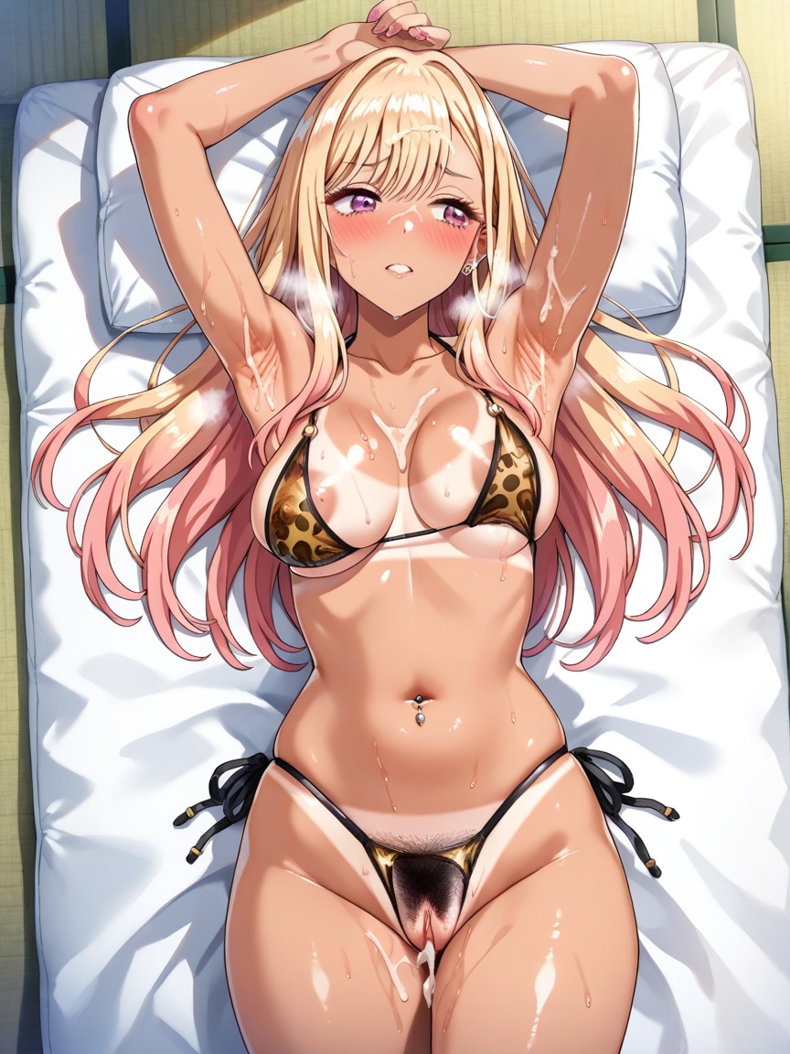 Nipple Slip, Wet Armpit, Steamy Breath Hentai AI Porn