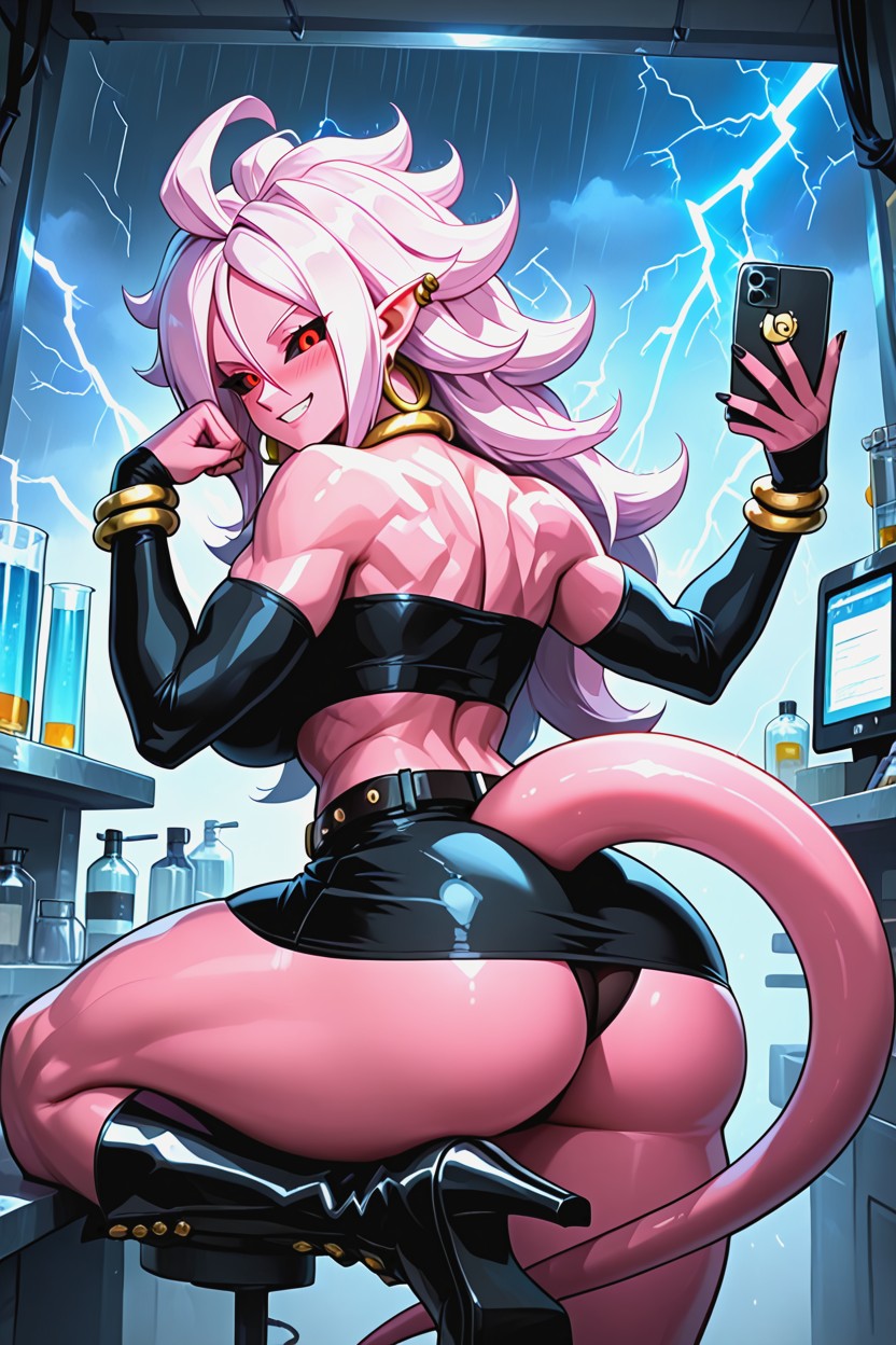 Bottom Up (upskirt), Thunderstorm, And She Has A Long Hentai AI Porn