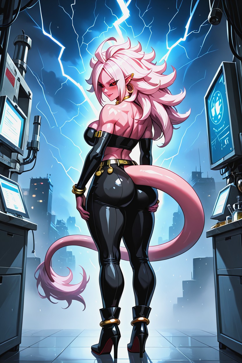 25+, Lab, Capturing Her Dual Nature Of Scientific Elegance And Predatory Power Hentai AI Porn
