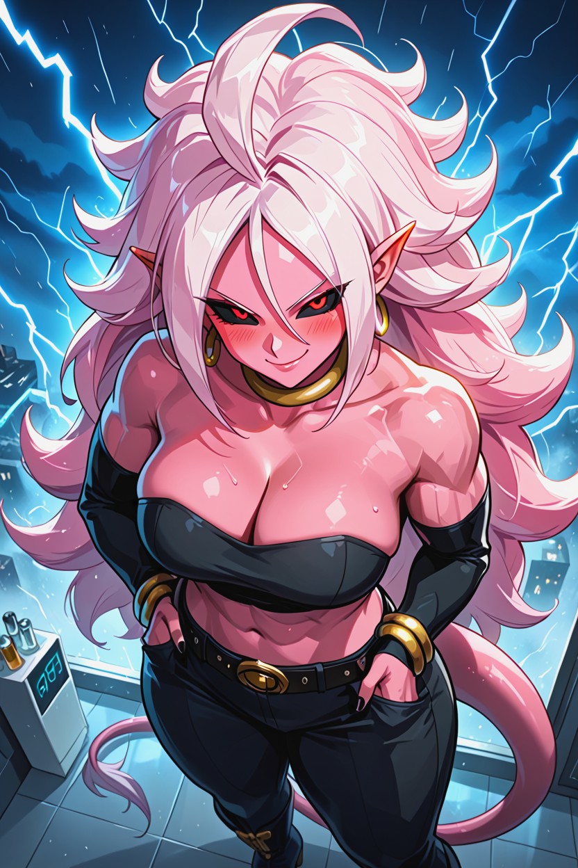 Muscular, Extremely Large Ass, Close Up Hentai AI Porn