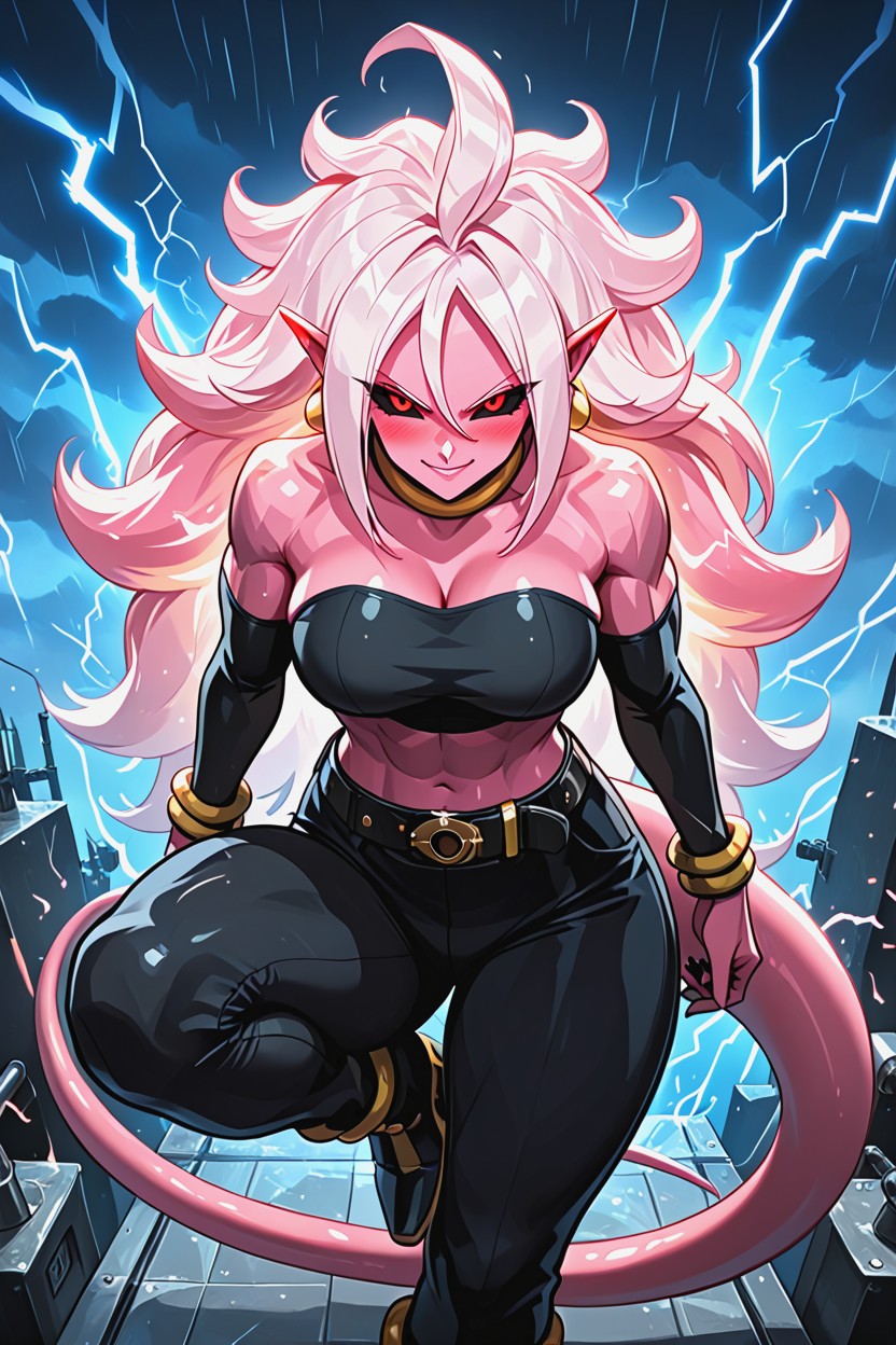 Lab, Mischievous (smiling While Blushing), And She Has A Long Hentai AI Porn