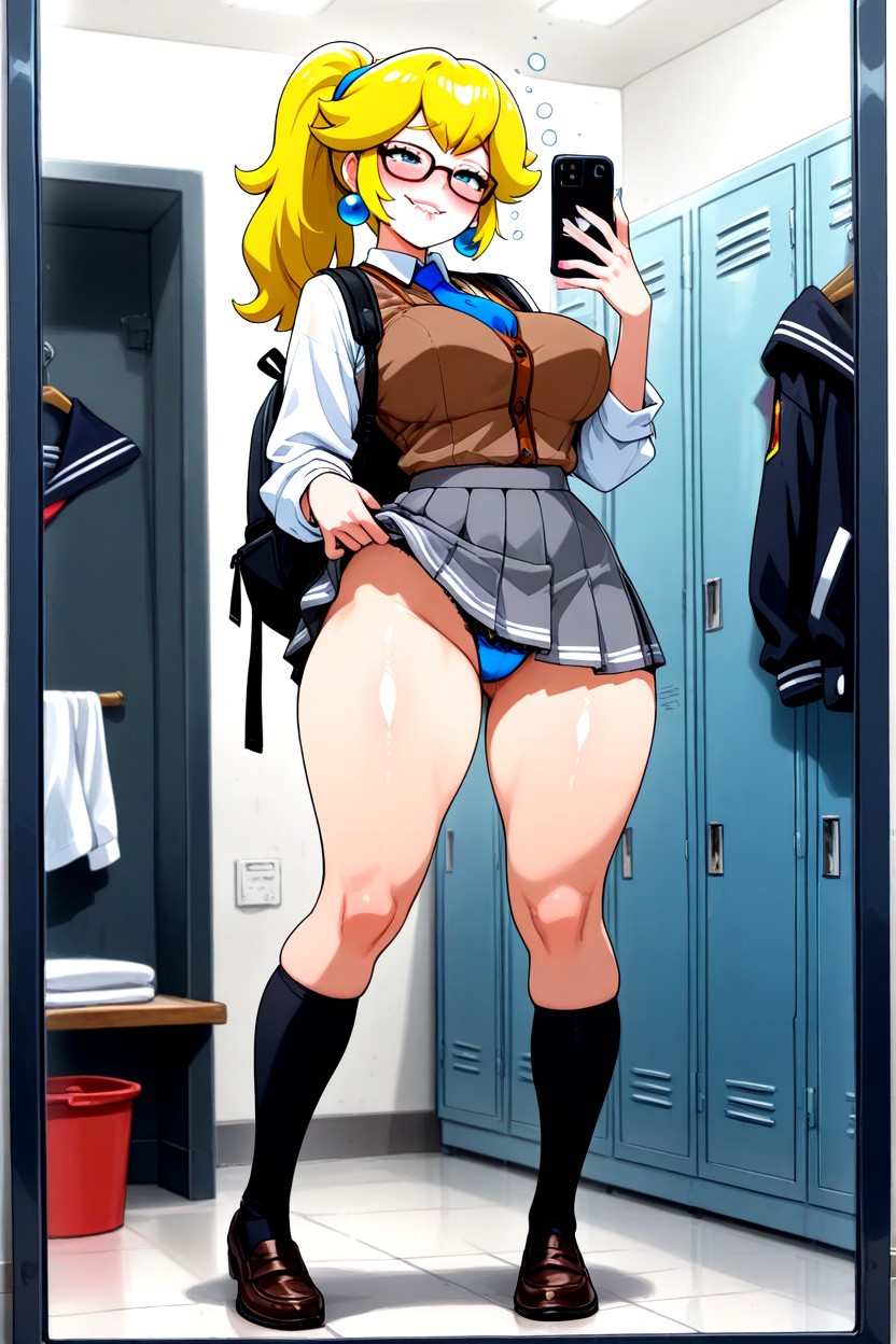 Massive Breast, Medium Breasts, Waist Hentai AI Porn