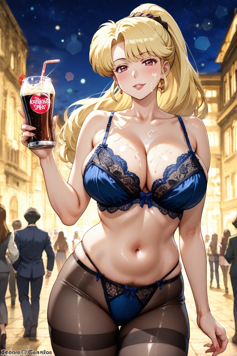 Interactuando Con Un Pequeño Gato Mecánico Negro, Enfoque Suave, Sonriendo Suavemente Hentai AI Porn