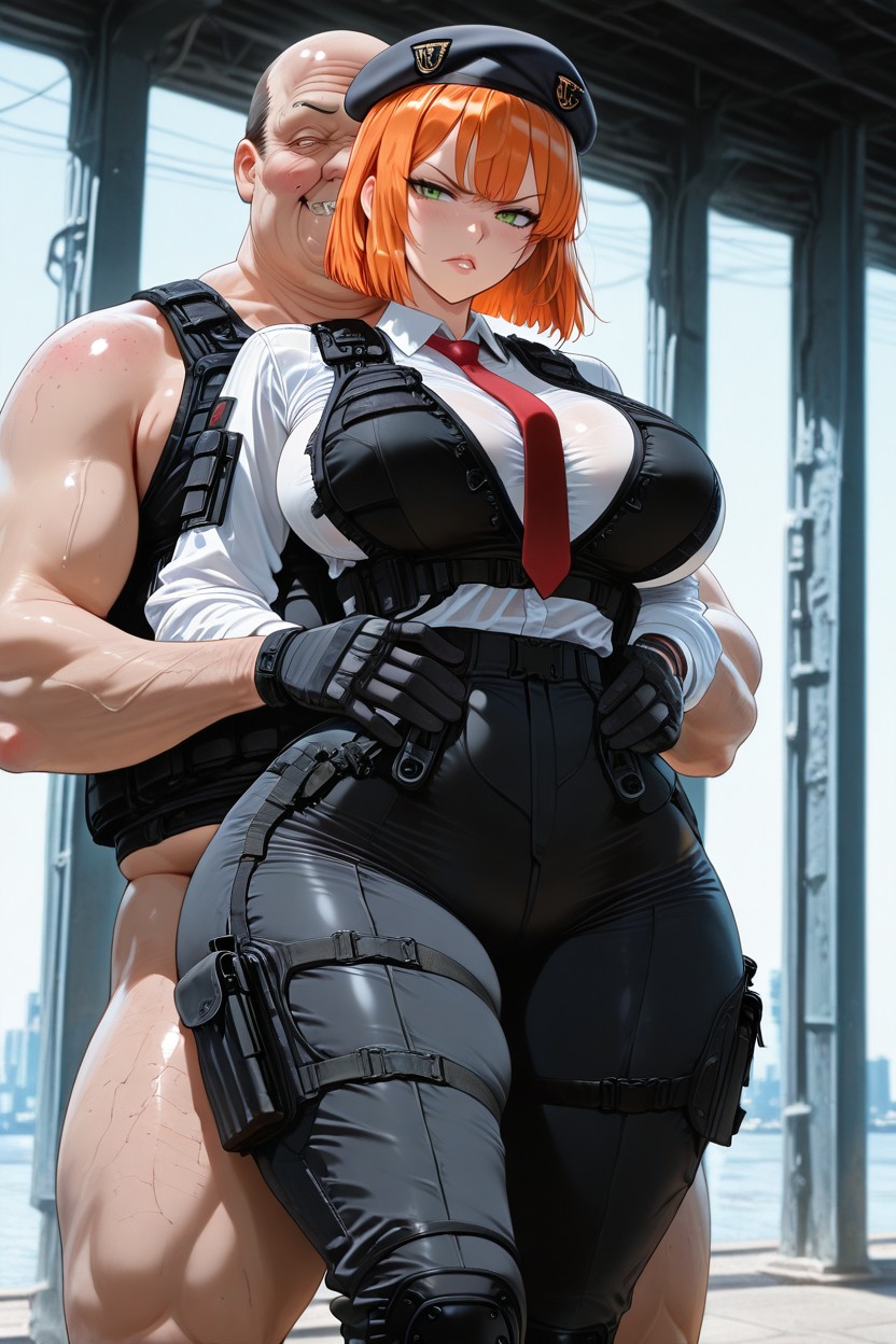 Eyes Ultra Detailed, Level Head, Massive Meaty Thighs Hentai AI Porn