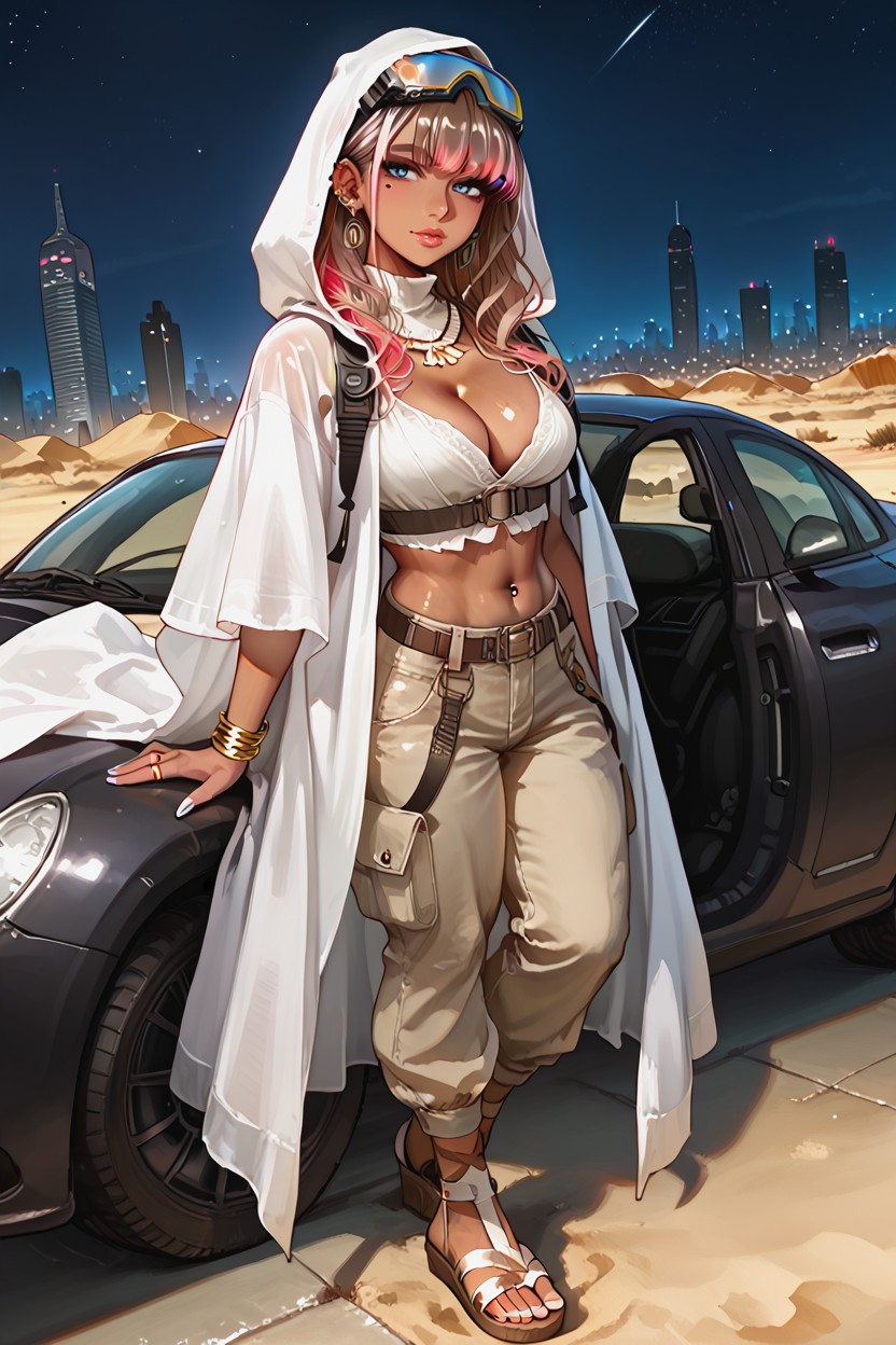 Bangs, Anime Style Illustration, Detailed Hentai AI Porn