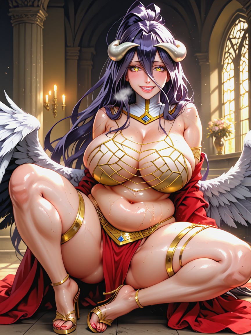 Extremely Horny, Modeling, Side View Hentai AI Porn