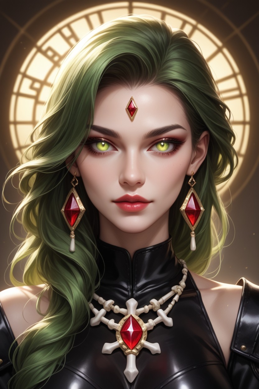 High Cheekbones, Defined Jawline, Ultra Detailed Portrait Hentai AI Porn