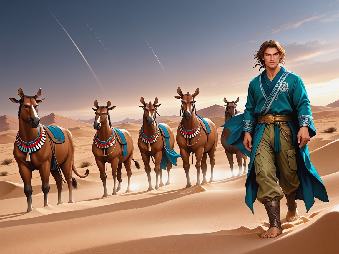 18+, Arabs, Dressed Like Bedouins Hentai AI Porn
