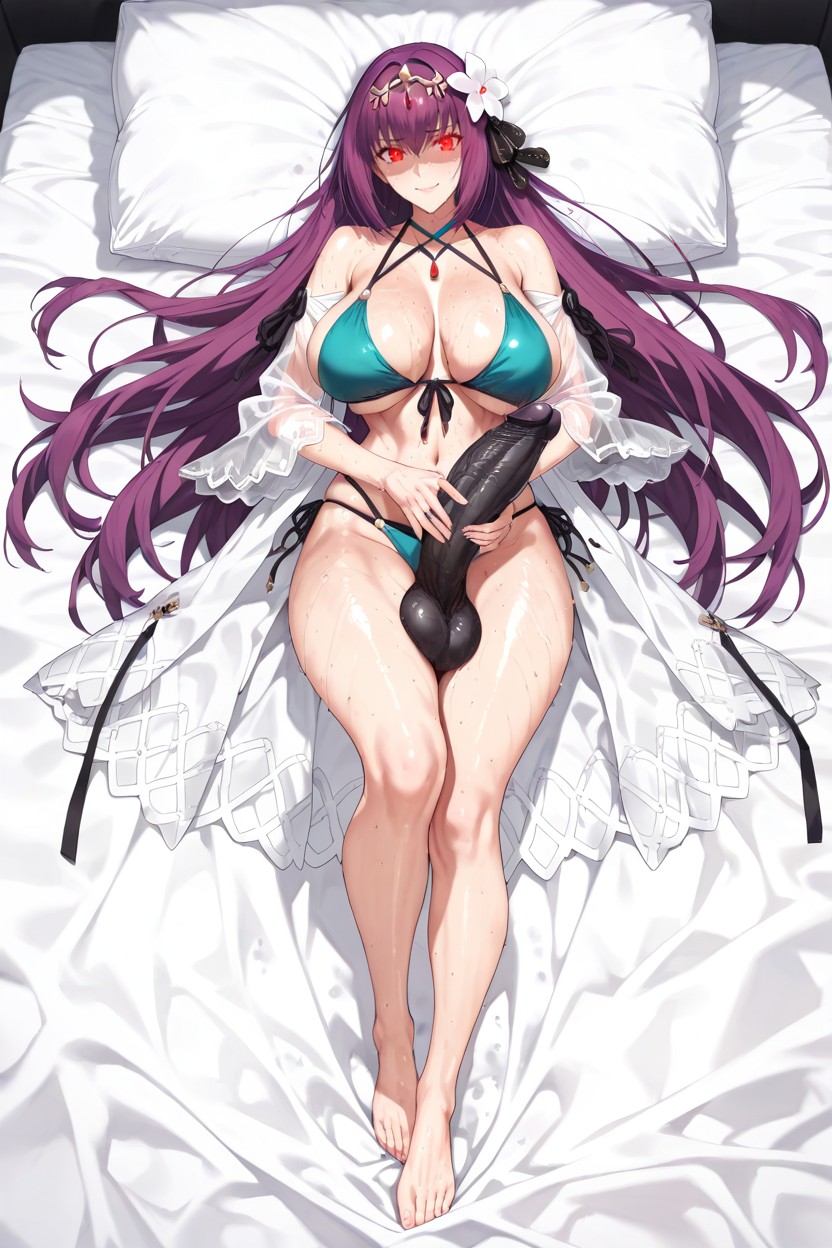 Inches Long Black Dick, Perfect Hands, Perfect Sexy Figure Hentai AI Porn